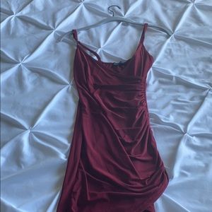 Burgundy (wine) dress